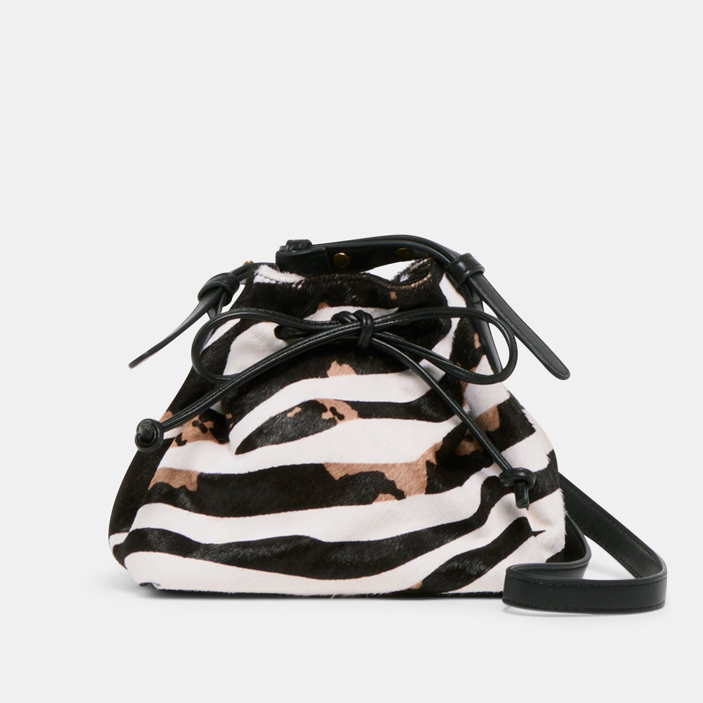 Randi Zebra Calf Hair Crossbody Dolce Vita