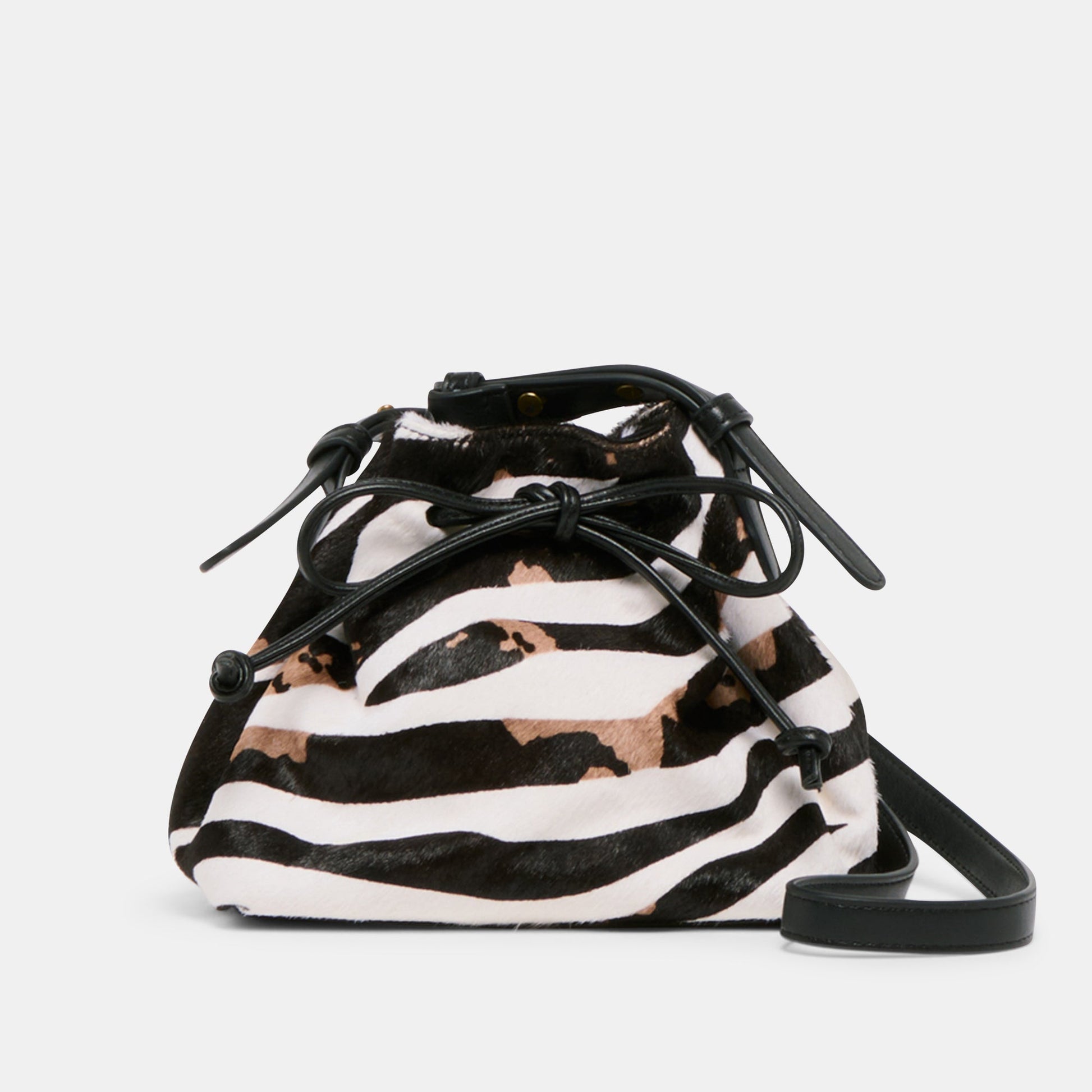 Randi Zebra Calf Hair Crossbody Dolce Vita