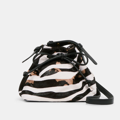 Randi Zebra Calf Hair Crossbody Dolce Vita