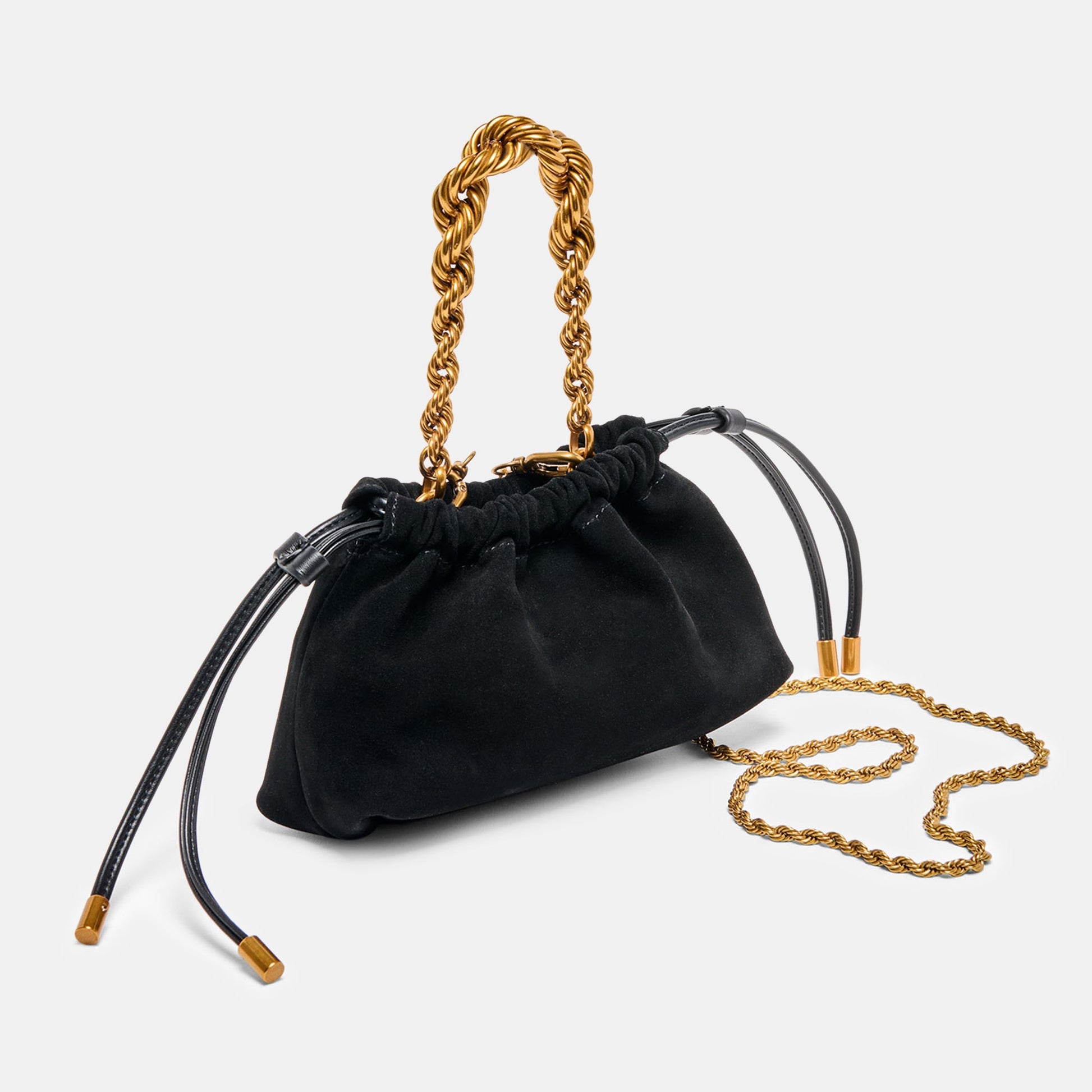 Cleo Black Suede Crossbody Dolce Vita