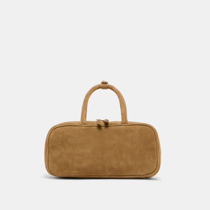 SANTINA HANDBAG TAUPE SUEDE Dolce Vita