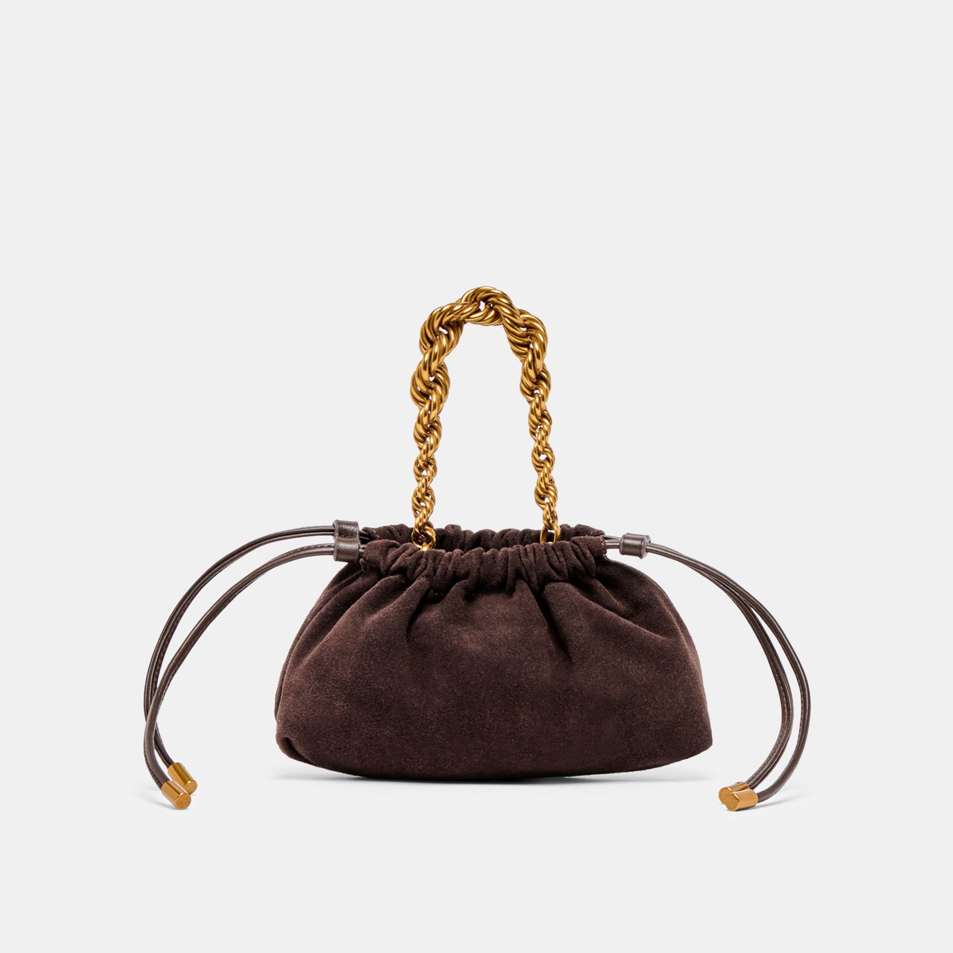 Cleo Espresso Suede Crossbody Dolce Vita