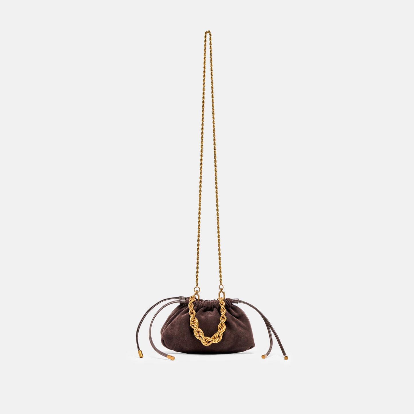 Cleo Espresso Suede Crossbody Dolce Vita