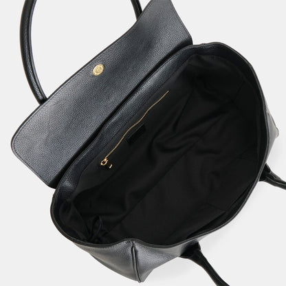 IRENE SHOULDER BAG BLACK LEATHER Dolce Vita