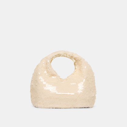Dahlia Sequin Ivory Sequin Handbag Dolce Vita