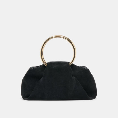Channing Black Suede Handbag Dolce Vita