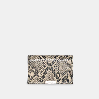 Mini-Me Black White Snake Stella Wallet Dolce Vita