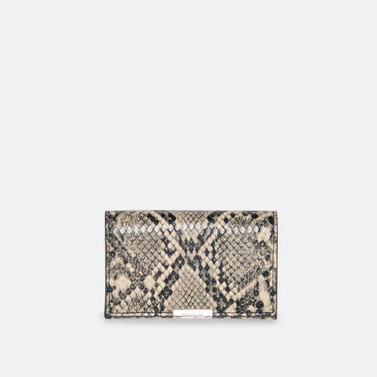 Mini-Me Black White Snake Stella Wallet Dolce Vita