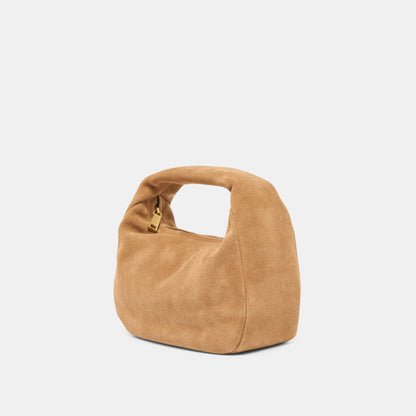 Frankie Brown Suede Handbag Dolce Vita