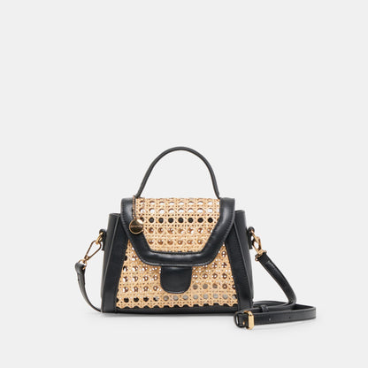 TROPEZ CROSSBODY BLACK NATURAL CANE Dolce Vita