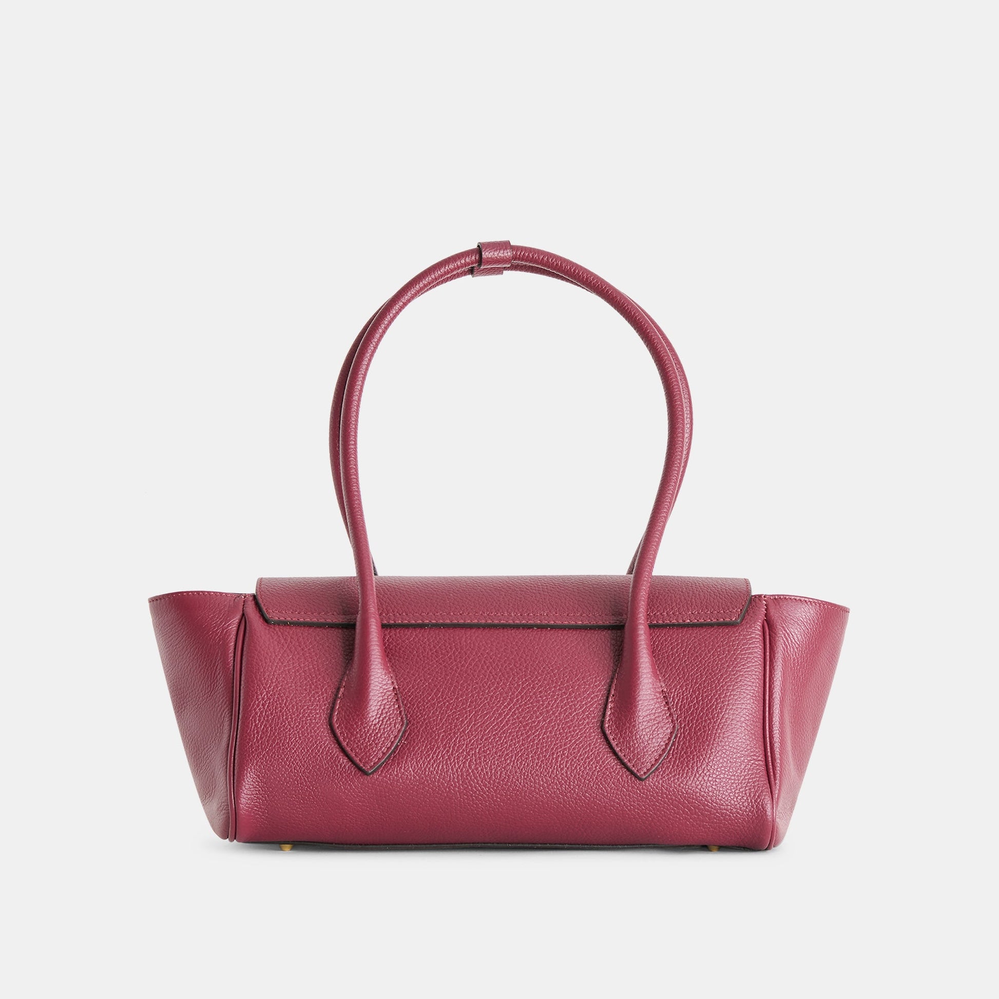IRENE SHOULDER BAG BORDEAUX LEATHER Dolce Vita