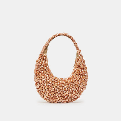 PEARLA SHOULDER BAG GOLD FAUX PEARL Dolce Vita