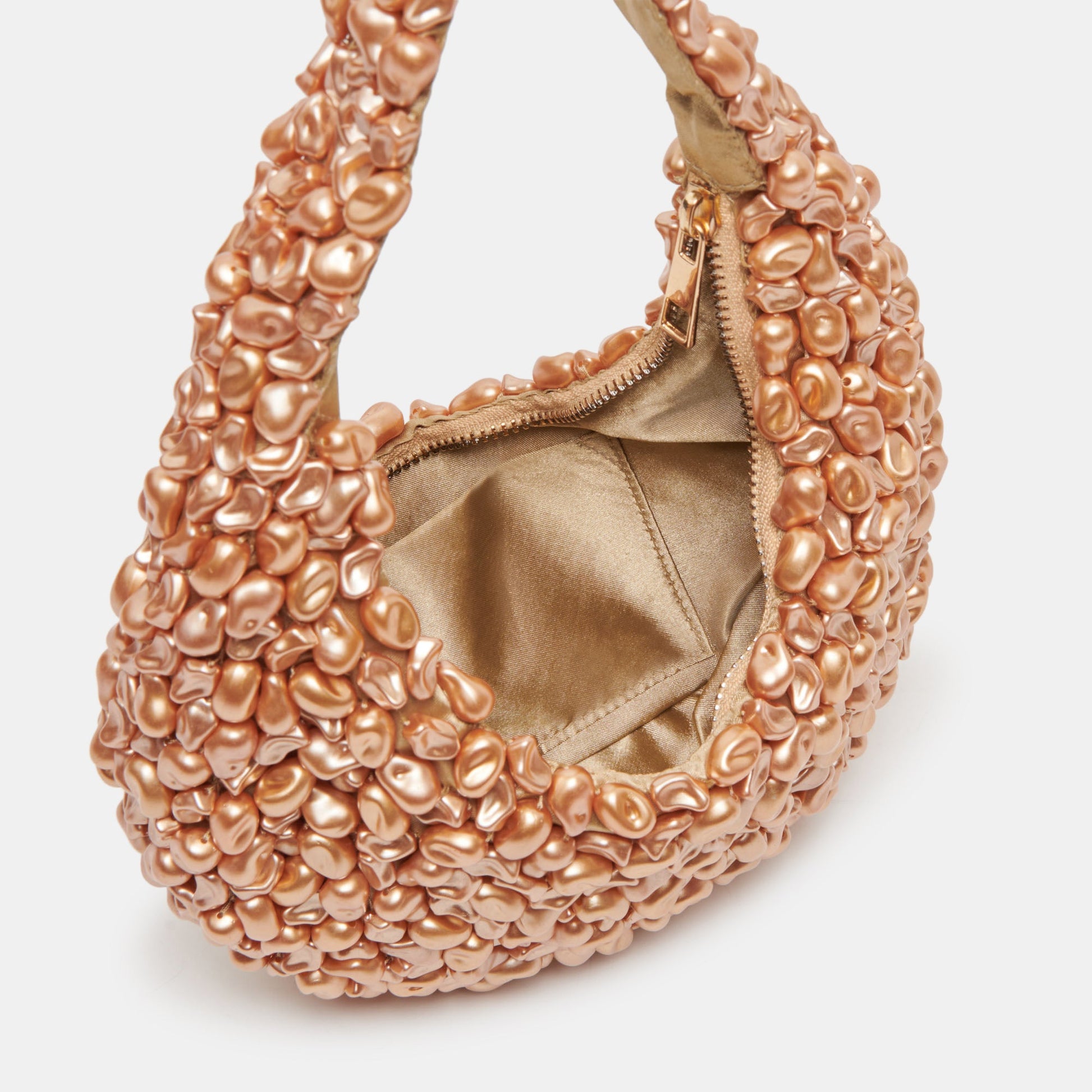 PEARLA SHOULDER BAG GOLD FAUX PEARL Dolce Vita