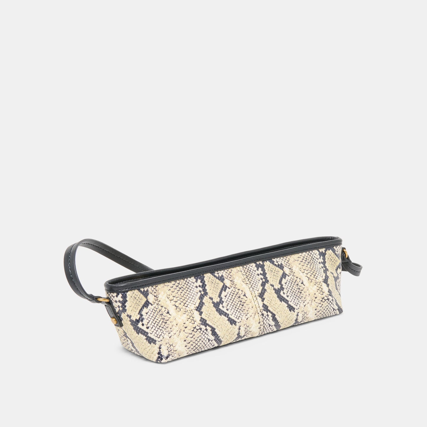 Savaii Black White Snake Stella Shoulder Bag Dolce Vita