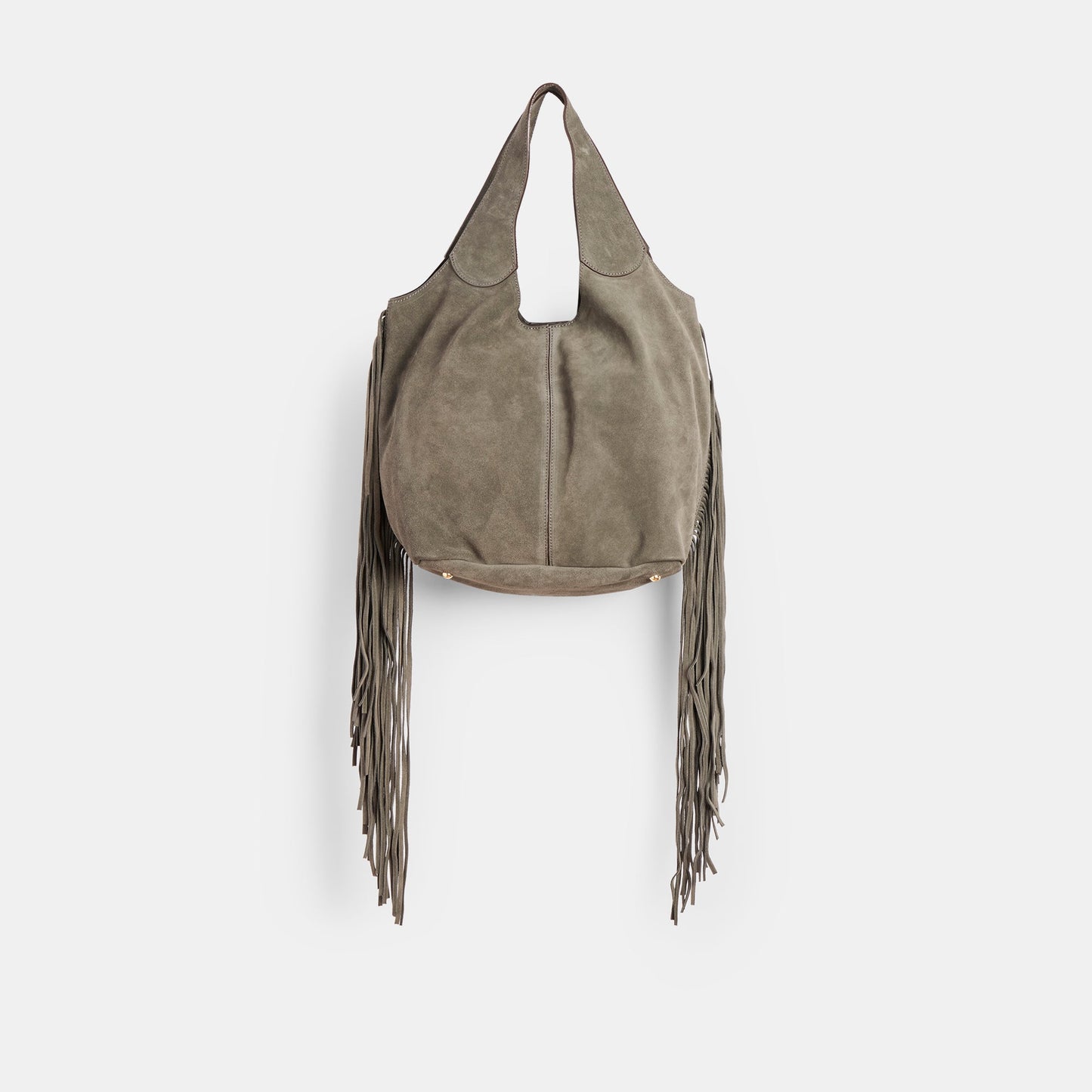Nakoma Olive Suede Shoulder Bag Dolce Vita