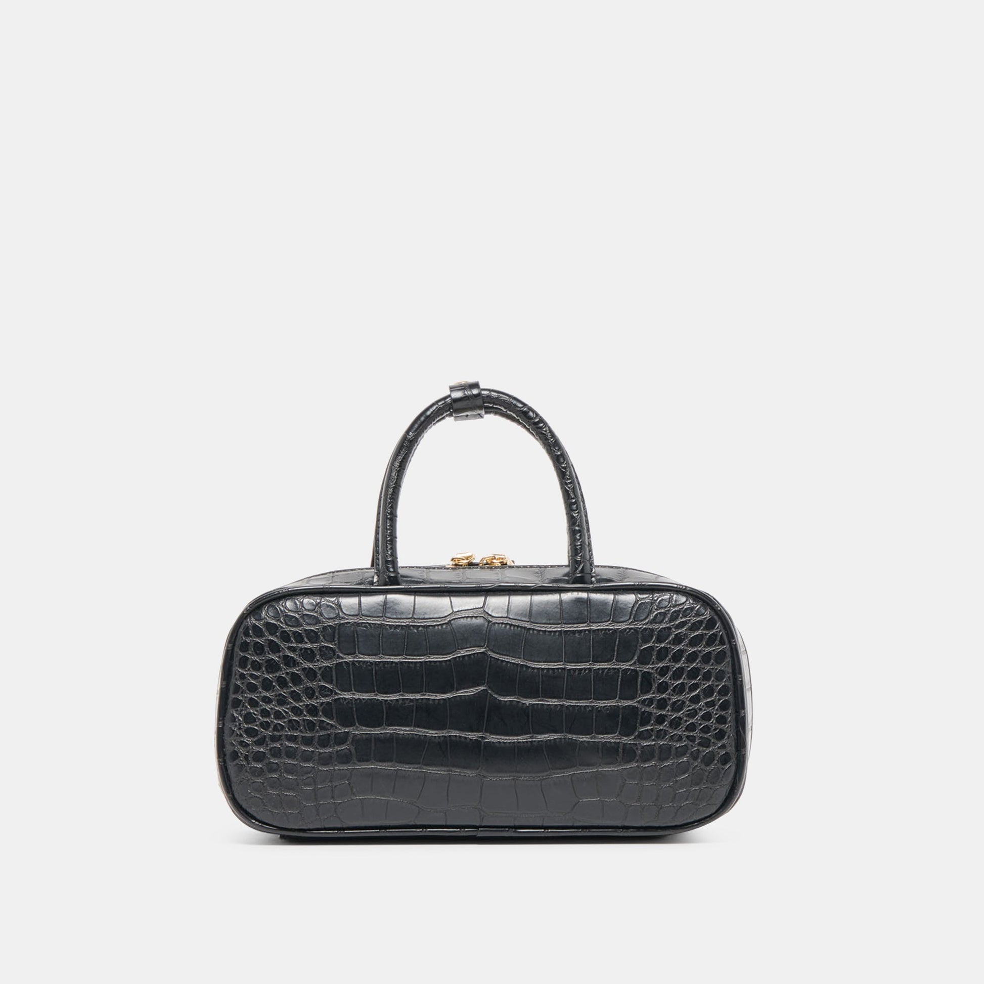 Flyn Black Croco Stella Handbag Dolce Vita