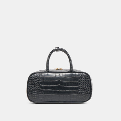 Flyn Black Croco Stella Handbag Dolce Vita