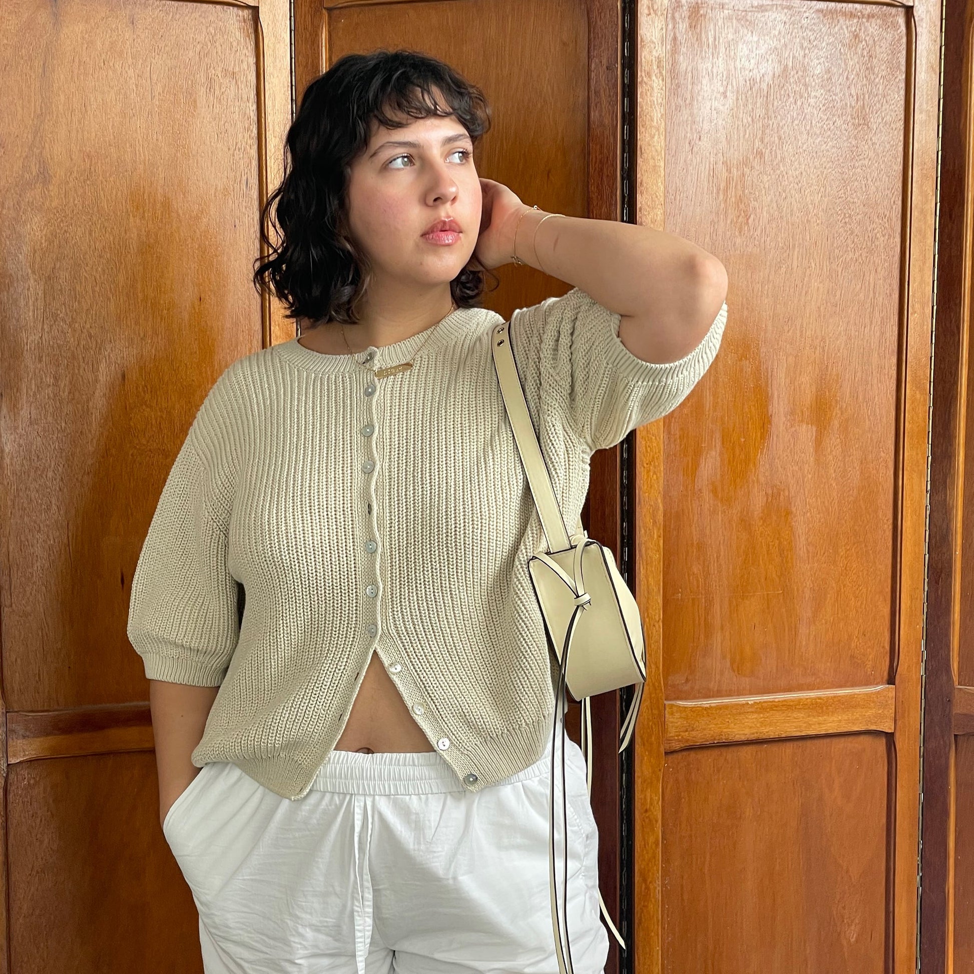 VERONA SHOULDER BAG BUTTER LEATHER Dolce Vita