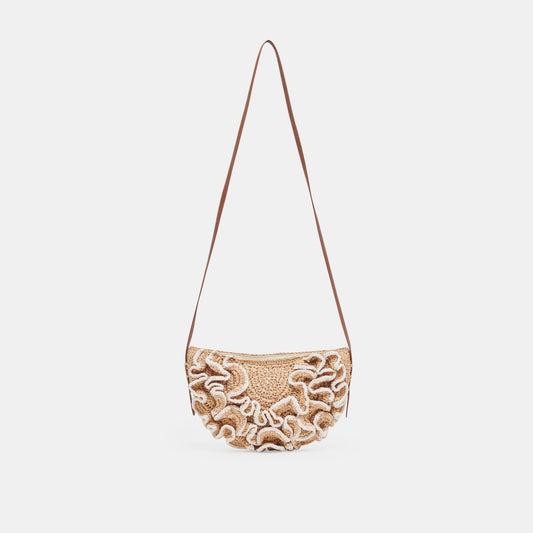 Atrani Natural Raffia Crossbody Dolce Vita