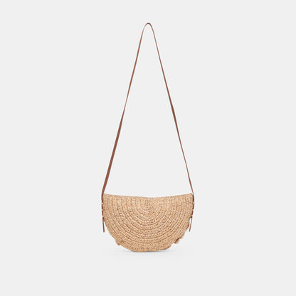 Atrani Natural Raffia Crossbody Dolce Vita