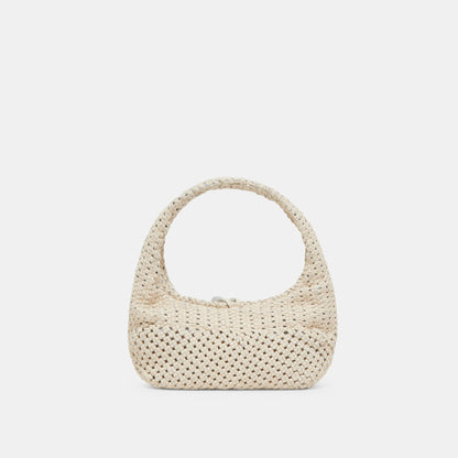 Zenia Bone Leather Handbag Dolce Vita