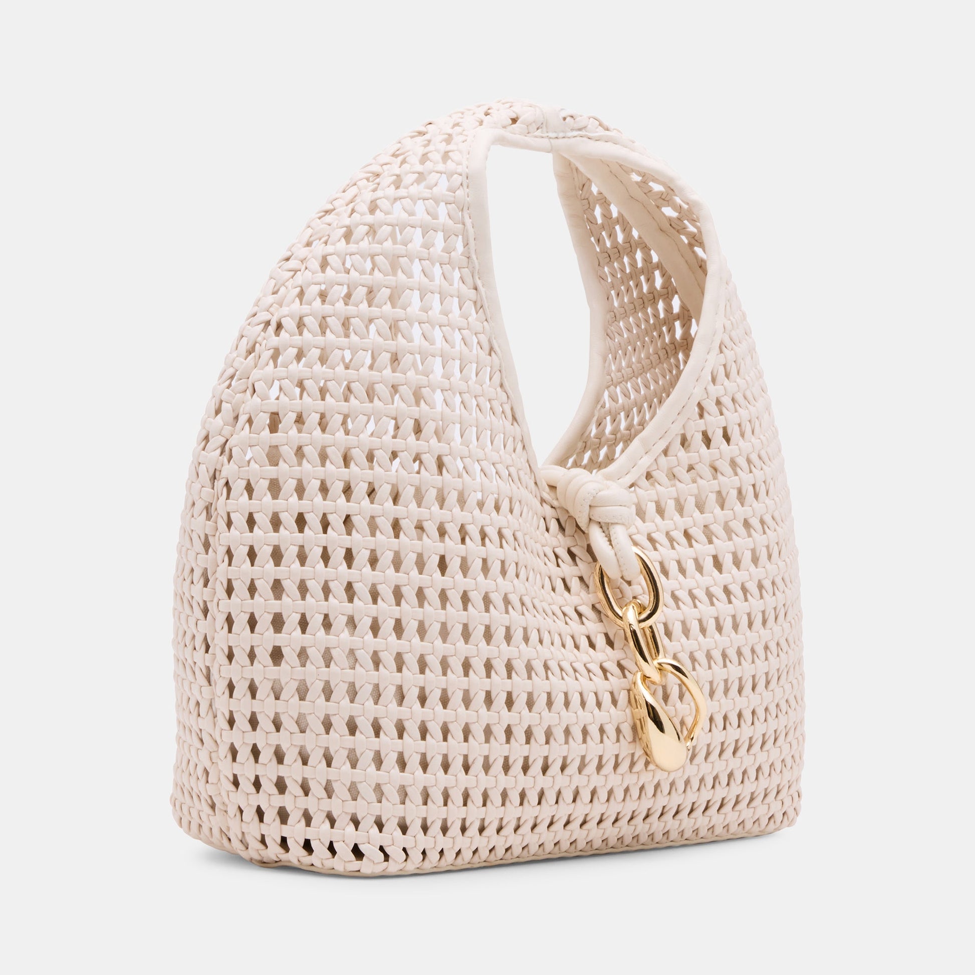 Dahlia Ivory Stella Woven Handbag Dolce Vita