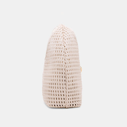 Dahlia Ivory Stella Woven Handbag Dolce Vita
