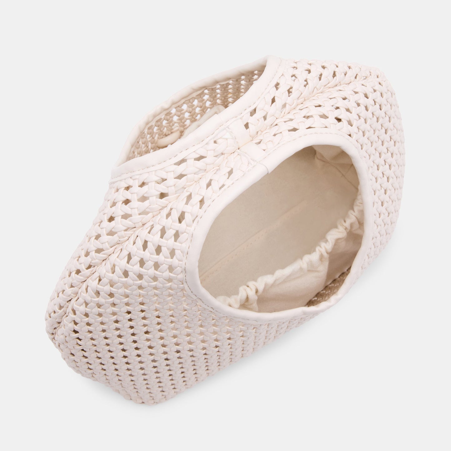 Dahlia Ivory Stella Woven Handbag Dolce Vita