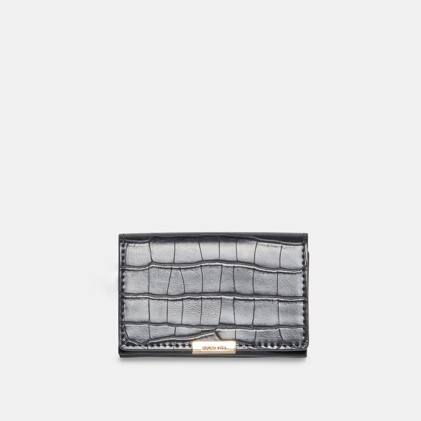 Mini-Me Grey Croco Stella Wallet Dolce Vita