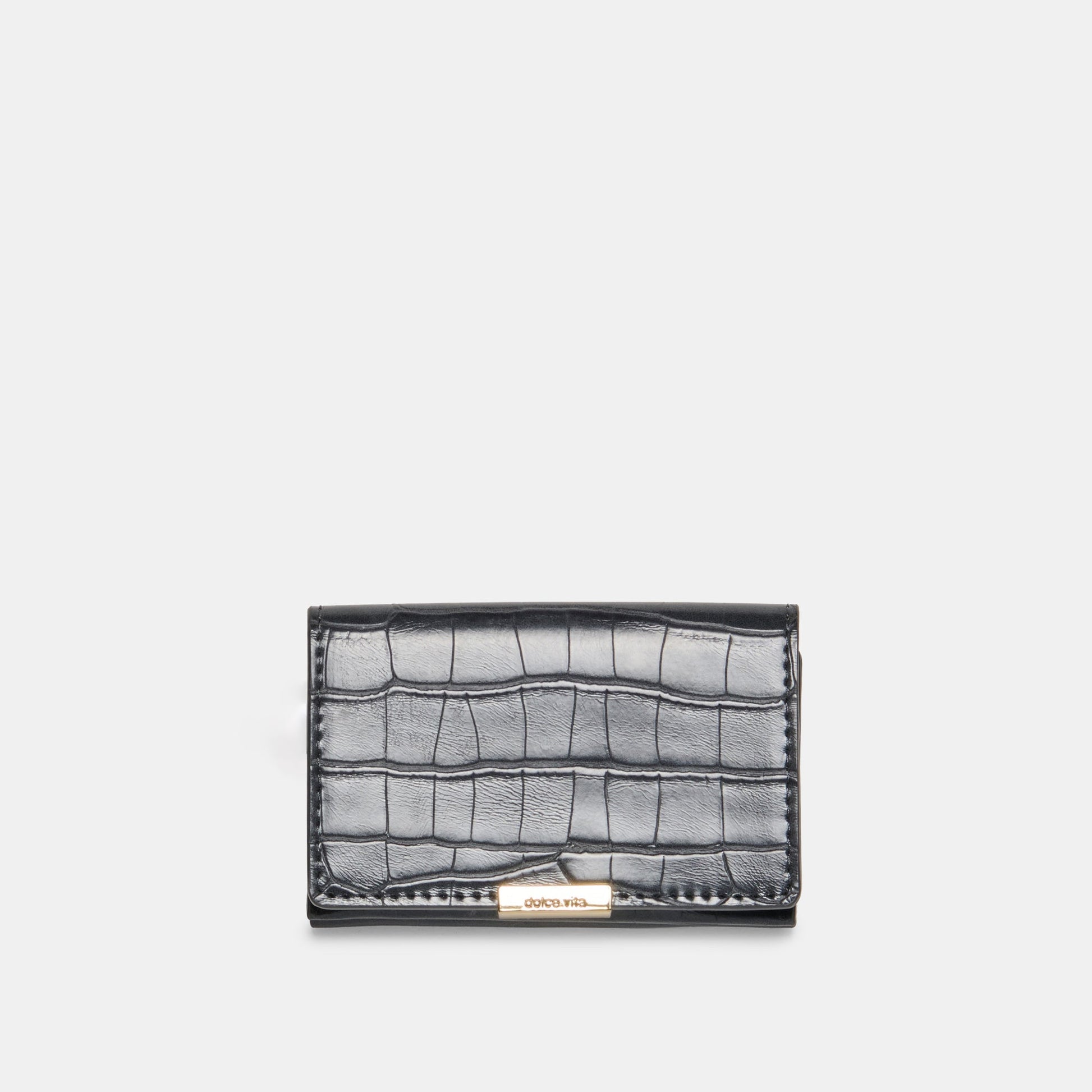 Mini-Me Grey Croco Stella Wallet Dolce Vita