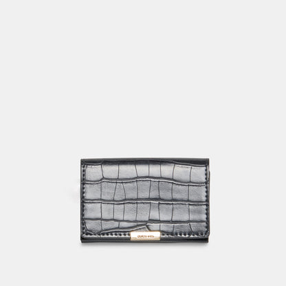 Mini-Me Grey Croco Stella Wallet Dolce Vita