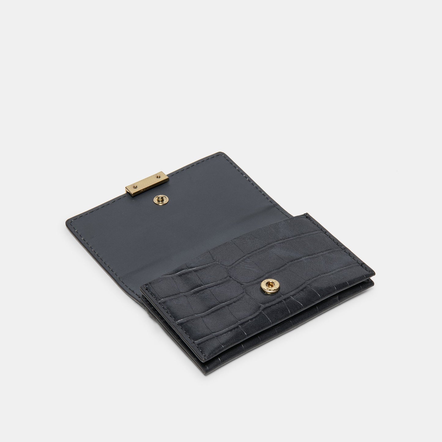 Mini-Me Grey Croco Stella Wallet Dolce Vita
