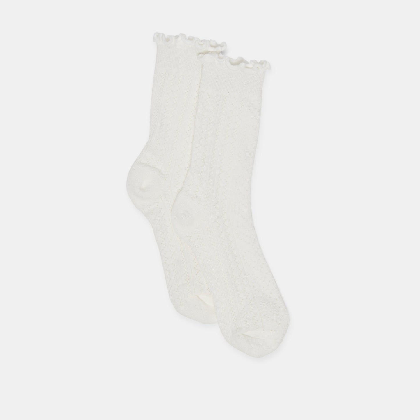 POINTELLE SOCKS WHITE Dolce Vita