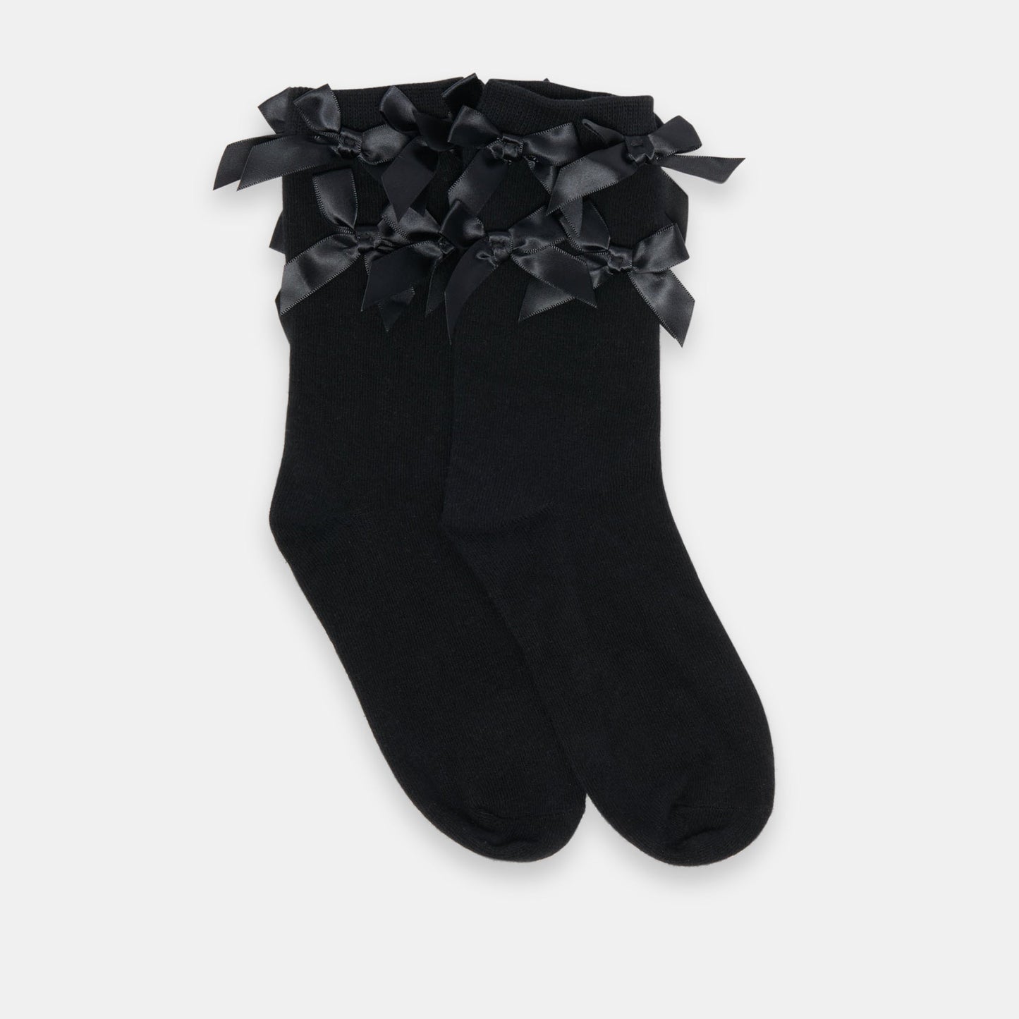 Mulit Bow Black Crew Socks Dolce Vita