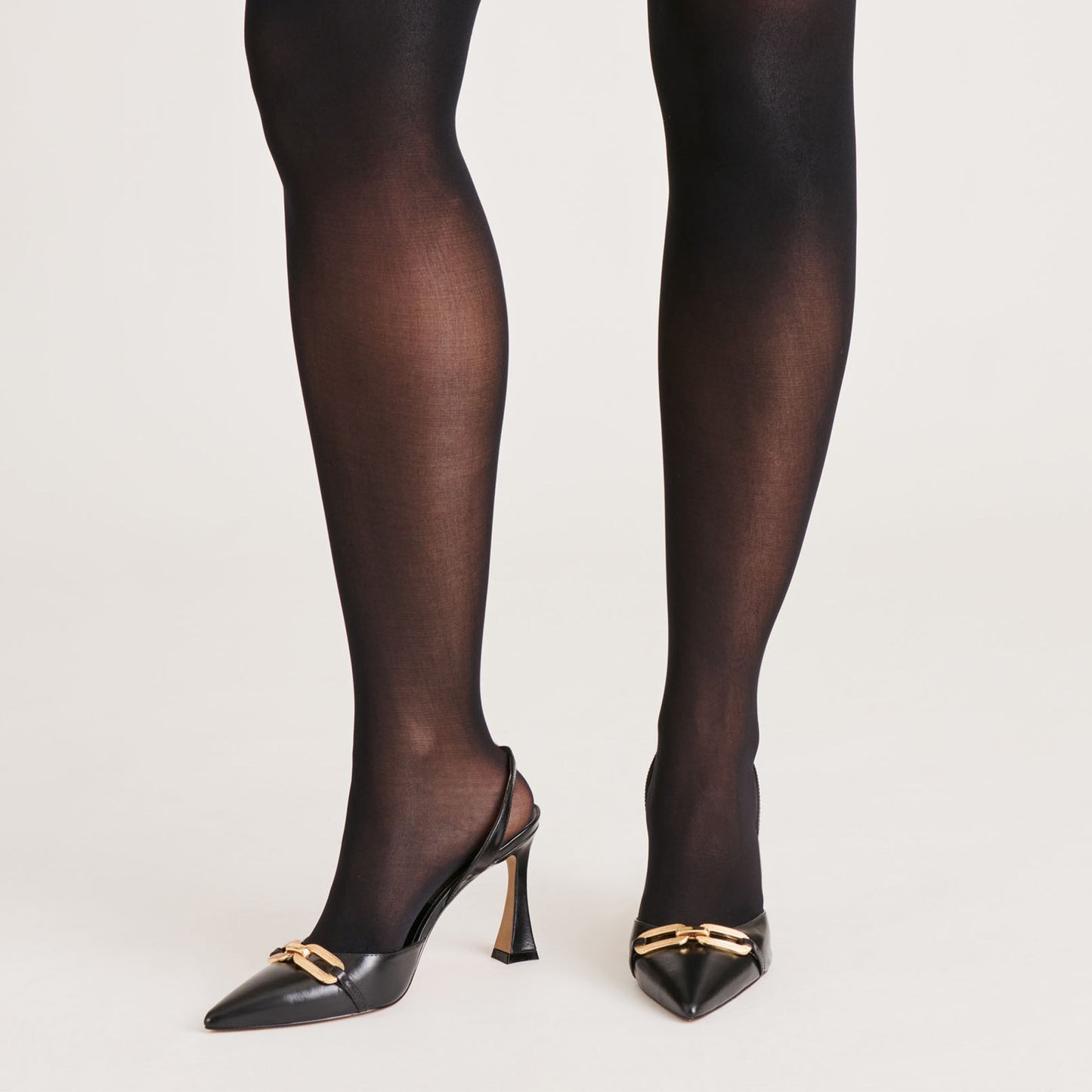 2-Pack Black Solid Tights Dolce Vita