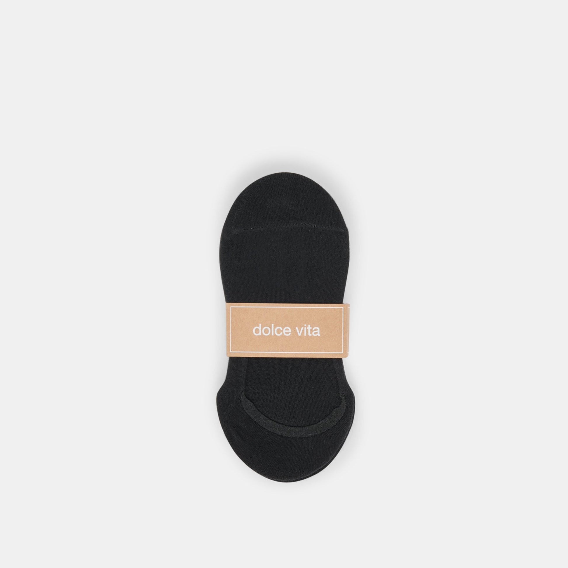4 PACK NO SHOW SOCKS BLACK WHITE Dolce Vita