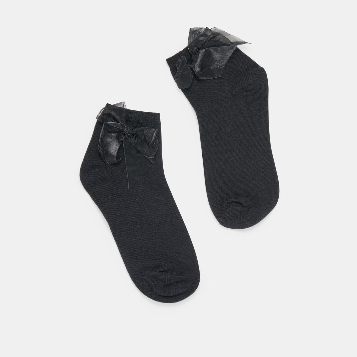 Bow Black Anklet Socks Dolce Vita