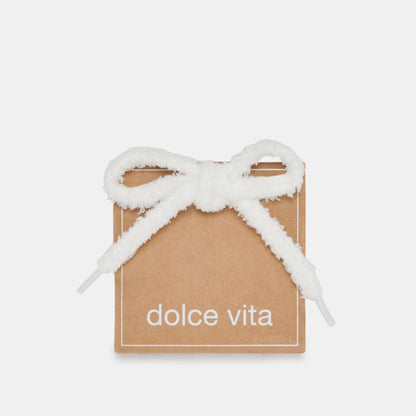 FUZZY LACE WHITE Dolce Vita