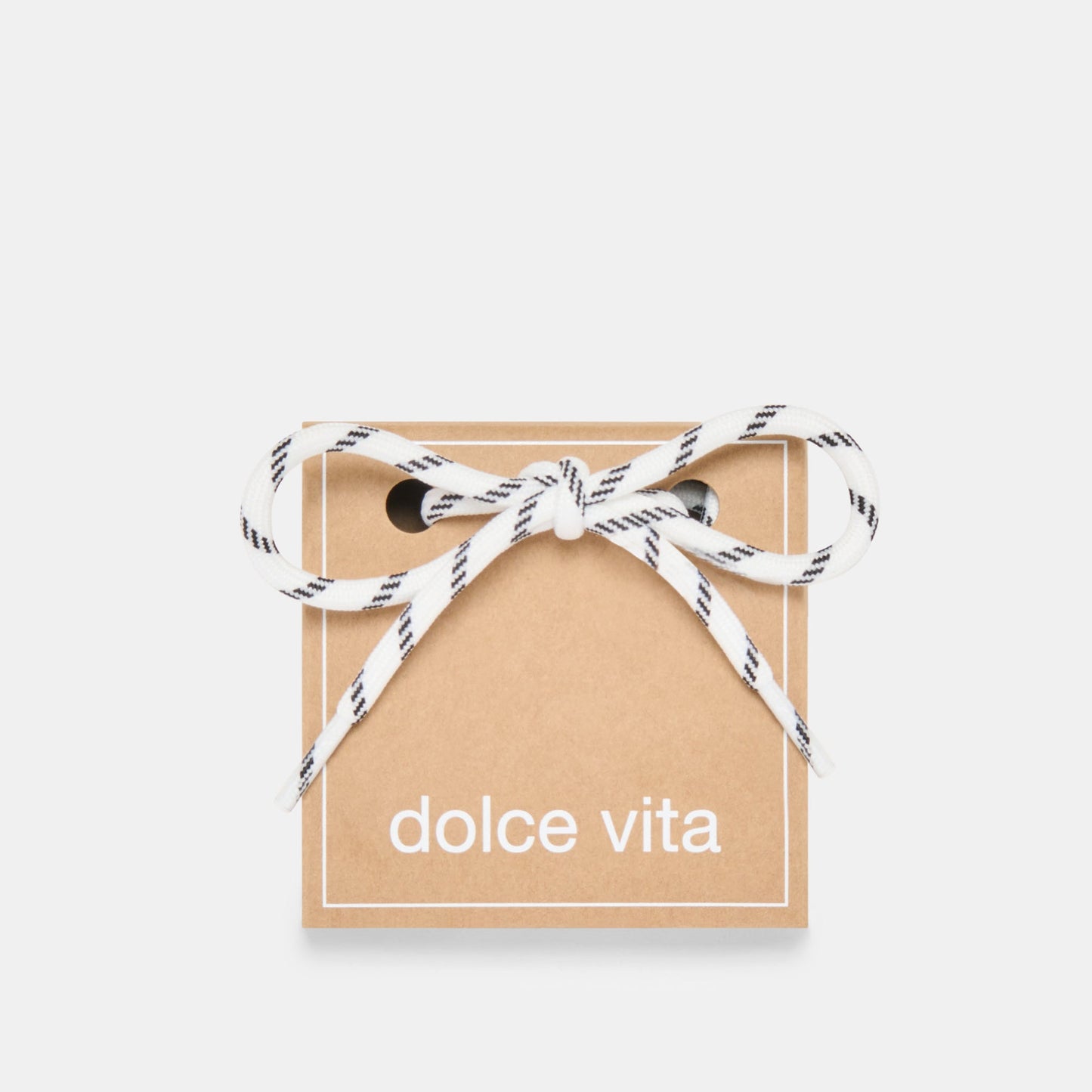 TICK MARK CORD LACE WHITE MULTI Dolce Vita