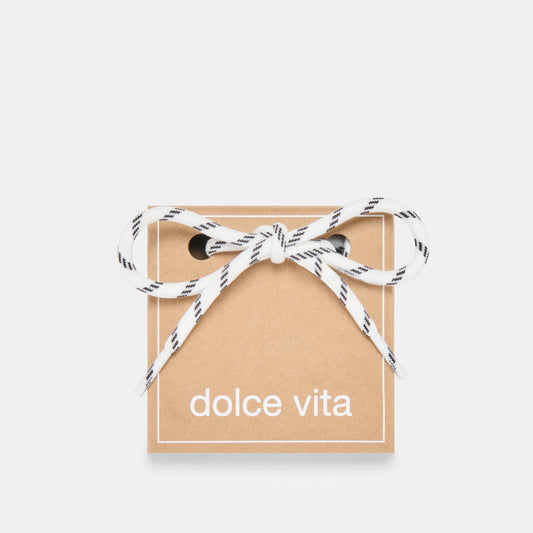 TICK MARK CORD LACE WHITE MULTI Dolce Vita