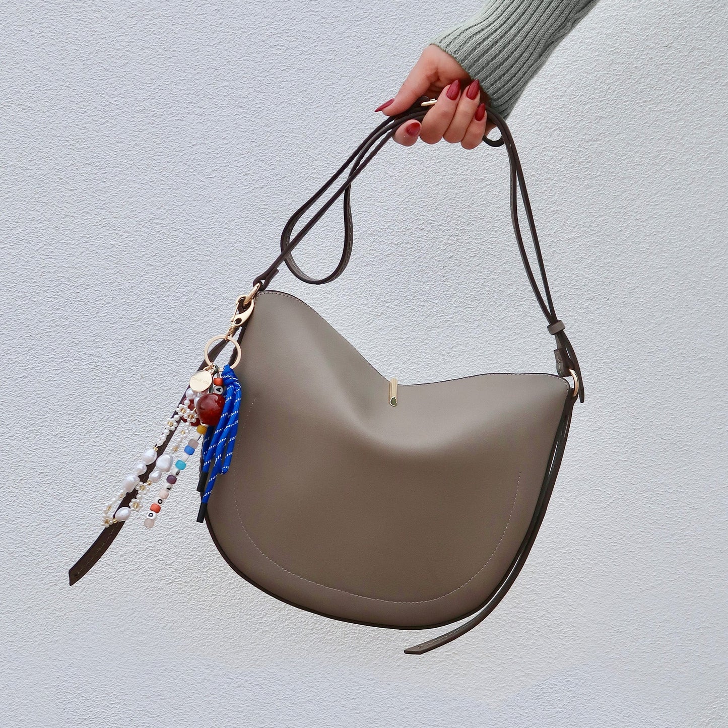 Dolce Vita Blue Multi Beaded Bag Charm Dolce Vita