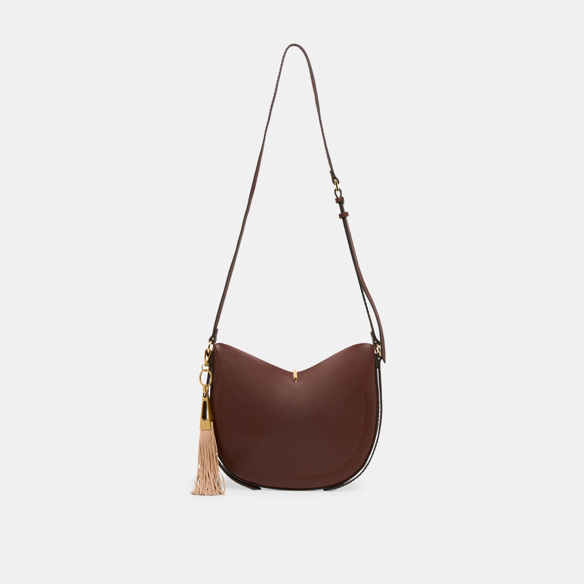 Fringe Tassel Camel Bag Charm Dolce Vita