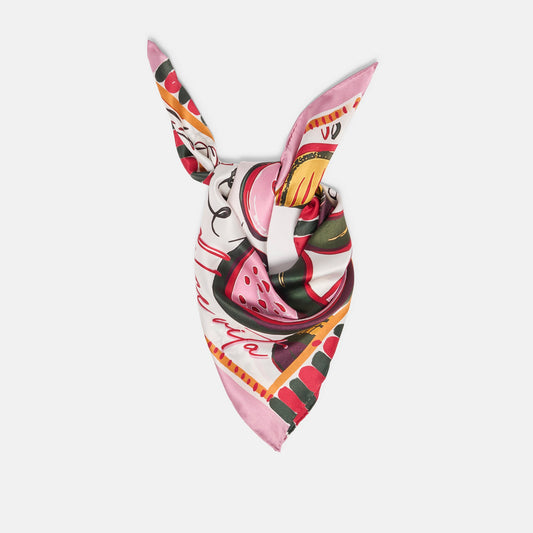 Fruit Pink Multi Scarf Dolce Vita