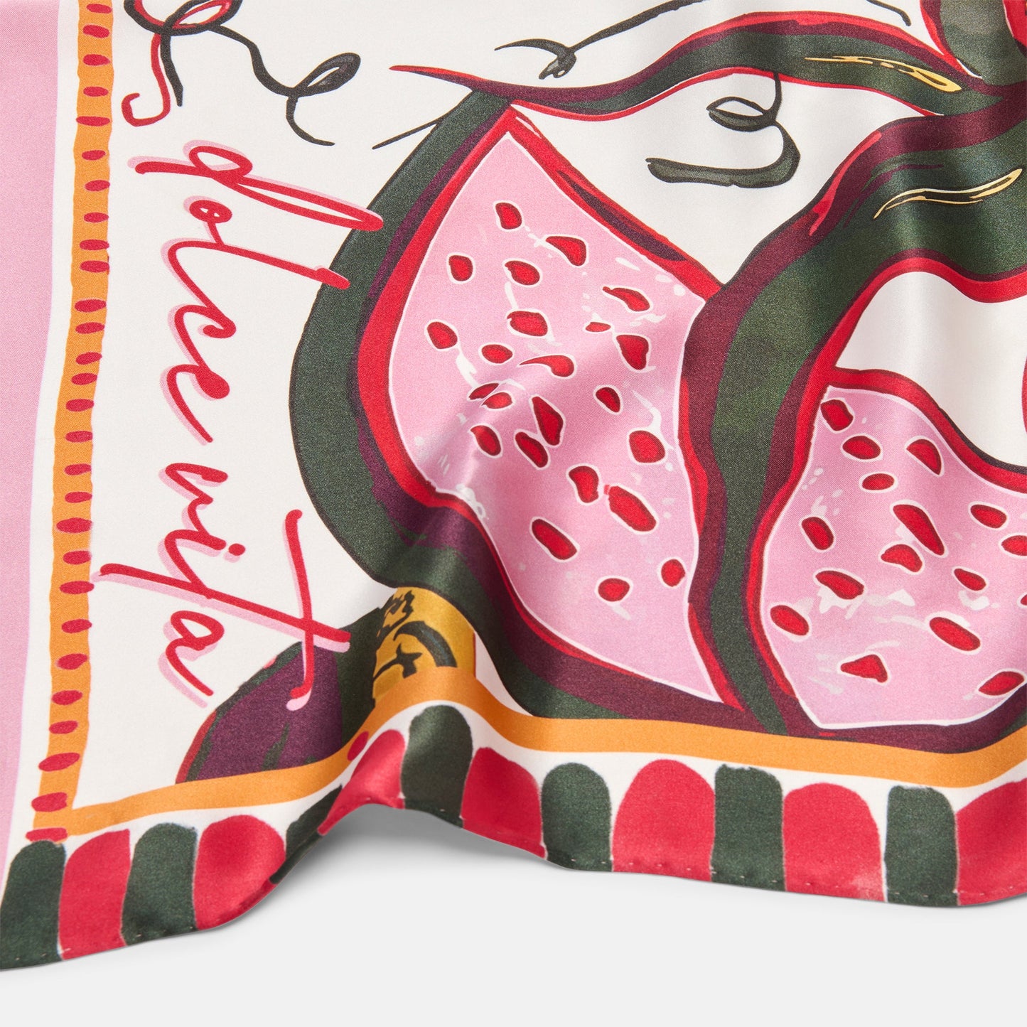 Fruit Pink Multi Scarf Dolce Vita