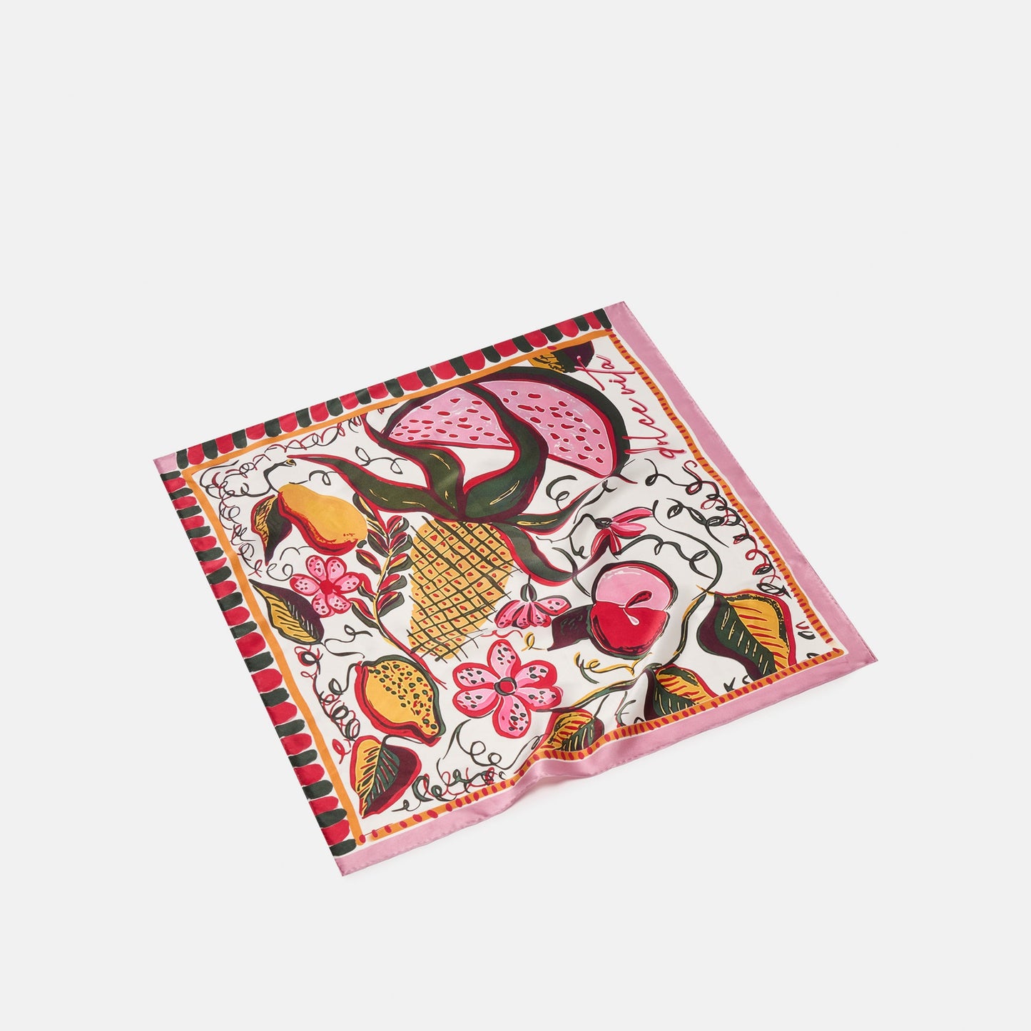 Fruit Pink Multi Scarf Dolce Vita