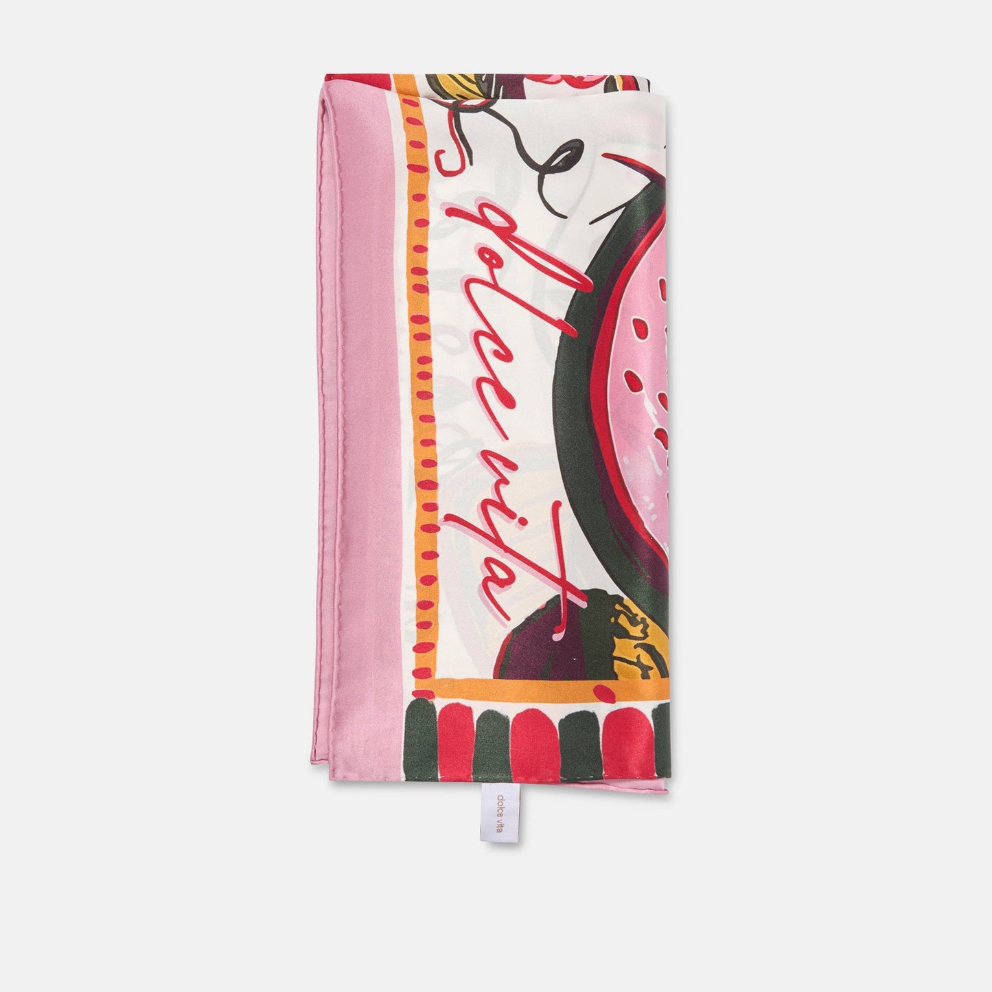 Fruit Pink Multi Scarf Dolce Vita
