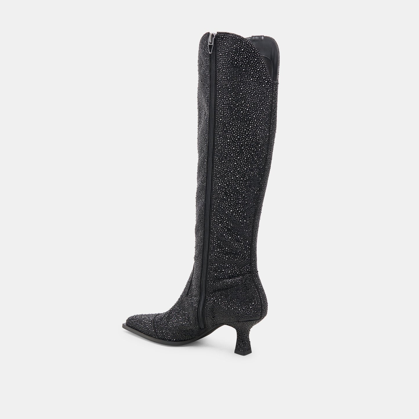 ARIANA CRYSTAL BOOTS BLACK METALLIC CRYSTAL Dolce Vita