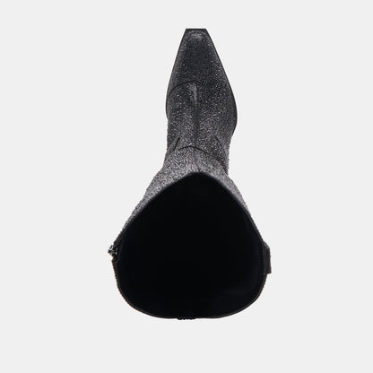 ARIANA CRYSTAL BOOTS BLACK METALLIC CRYSTAL Dolce Vita
