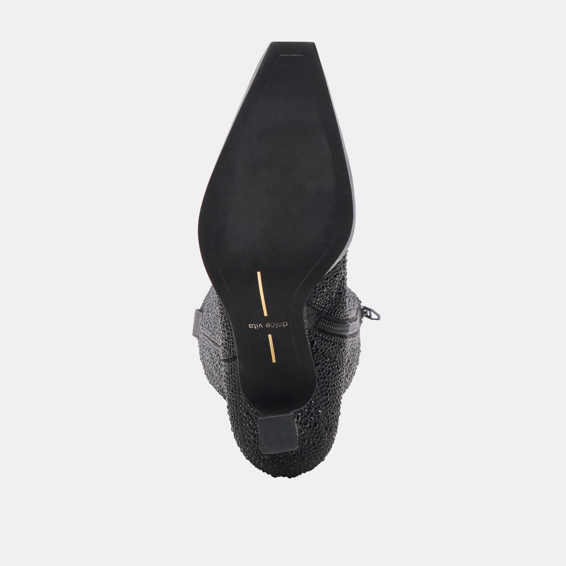 ARIANA CRYSTAL BOOTS BLACK METALLIC CRYSTAL Dolce Vita
