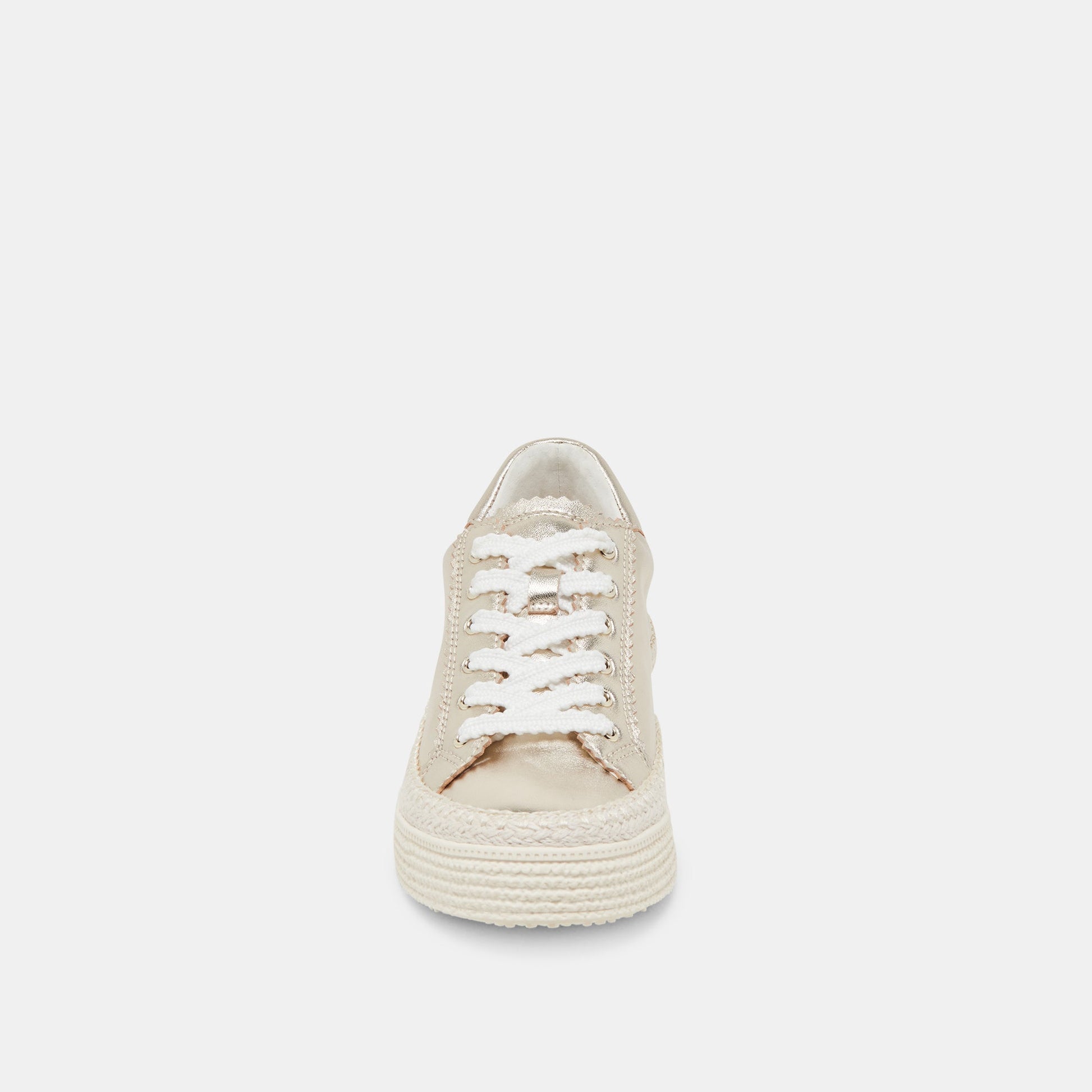 LENNIX SNEAKERS LIGHT GOLD METALLIC LEATHER Dolce Vita